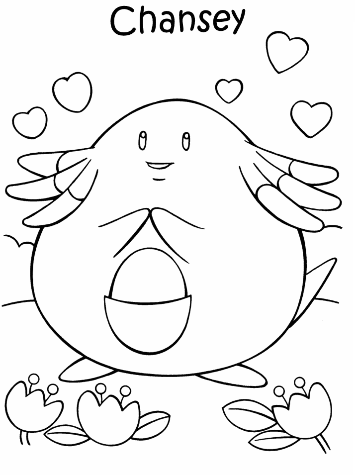 Plansa de colorat cu Pokemon 12 4
